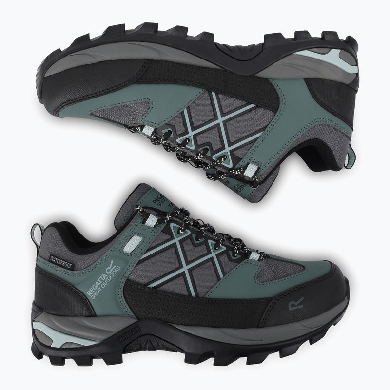 Încălțăminte de trekking pentru femei REGATTA Samaris III Low spruce green/granite 5