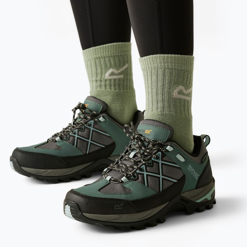 Încălțăminte de trekking pentru femei REGATTA Samaris III Low spruce green/granite 9