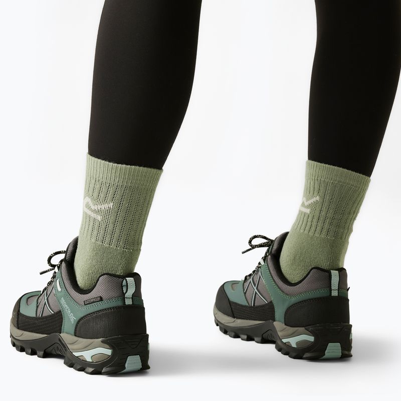 Încălțăminte de trekking pentru femei REGATTA Samaris III Low spruce green/granite 10