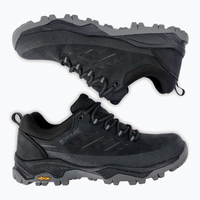 Încălțăminte de trekking pentru bărbați REGATTA Blake Low black 12