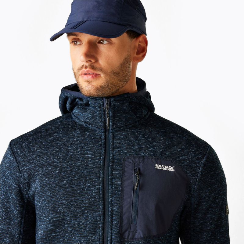 Bluză pentru bărbați REGATTA Hooded Newhill moonlight denim 4