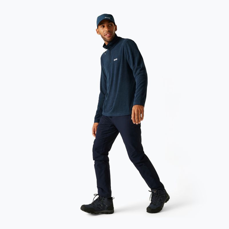 Bluză fleece pentru bărbați Regatta Thompson Marl moonlight denim 3