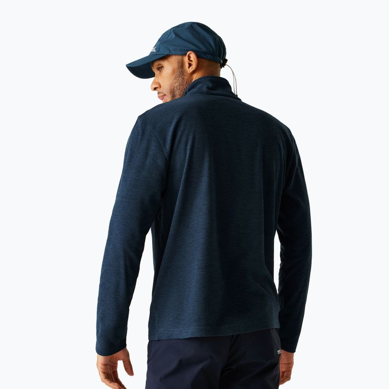 Bluză fleece pentru bărbați Regatta Thompson Marl moonlight denim 5