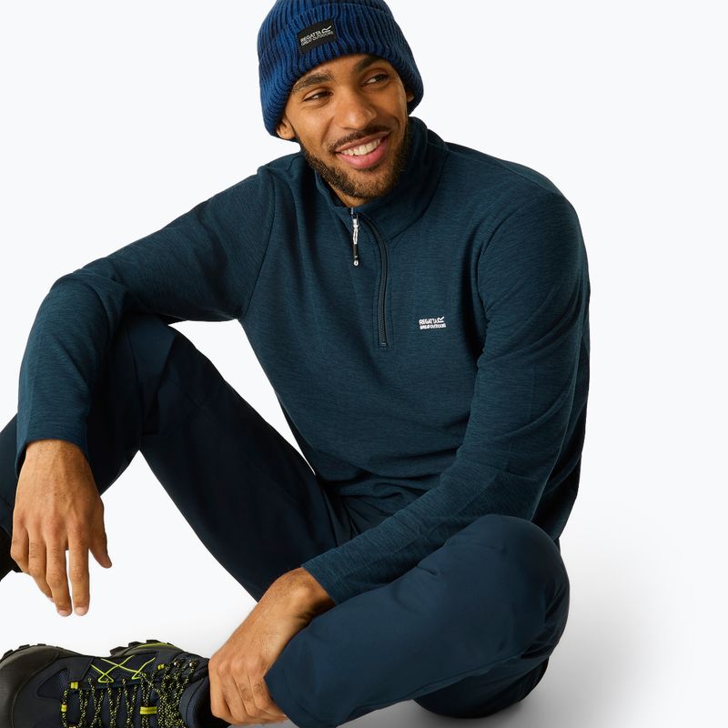Bluză fleece pentru bărbați Regatta Thompson Marl moonlight denim 7