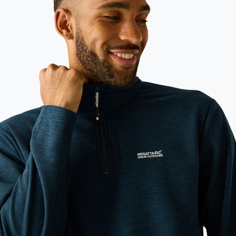 Bluză fleece pentru bărbați Regatta Thompson Marl moonlight denim 9