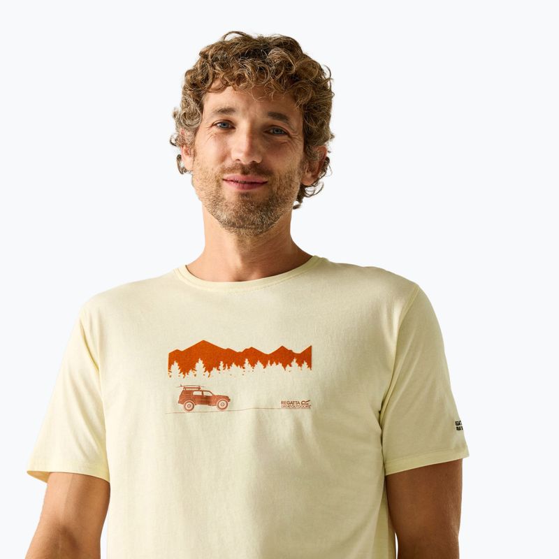 Tricou pentru bărbați Regatta ClineIX white stone wilderness 4
