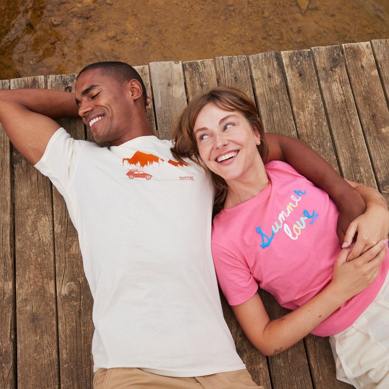 Tricou pentru bărbați Regatta ClineIX white stone wilderness 9