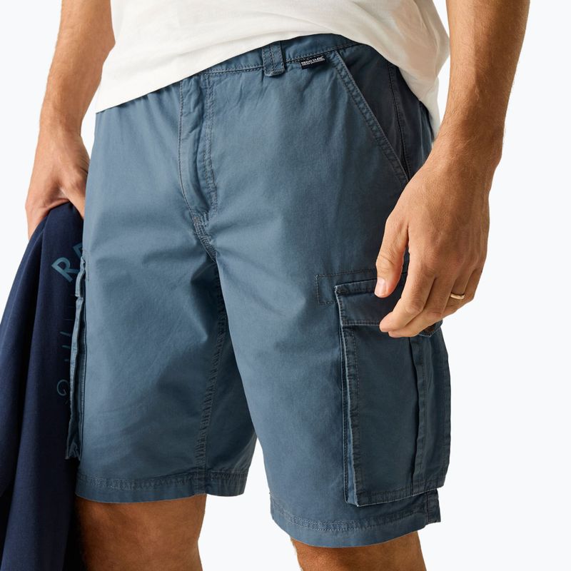 Pantaloni scurți de trekking pentru bărbați REGATTA Shorebay II china blue 4