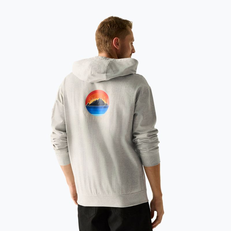 Bluză pentru bărbați REGATTA Cline Hoody grey marl 3