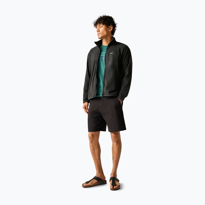 Bluză fleece pentru bărbați REGATTA  Frankie Full Zip Fleece black/black 2
