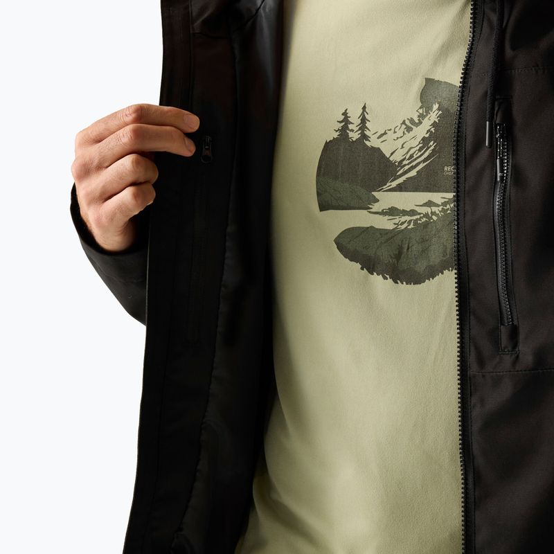 Geacă de ploaie pentru bărbați REGATTA Waterproof Shell Frankie black 8