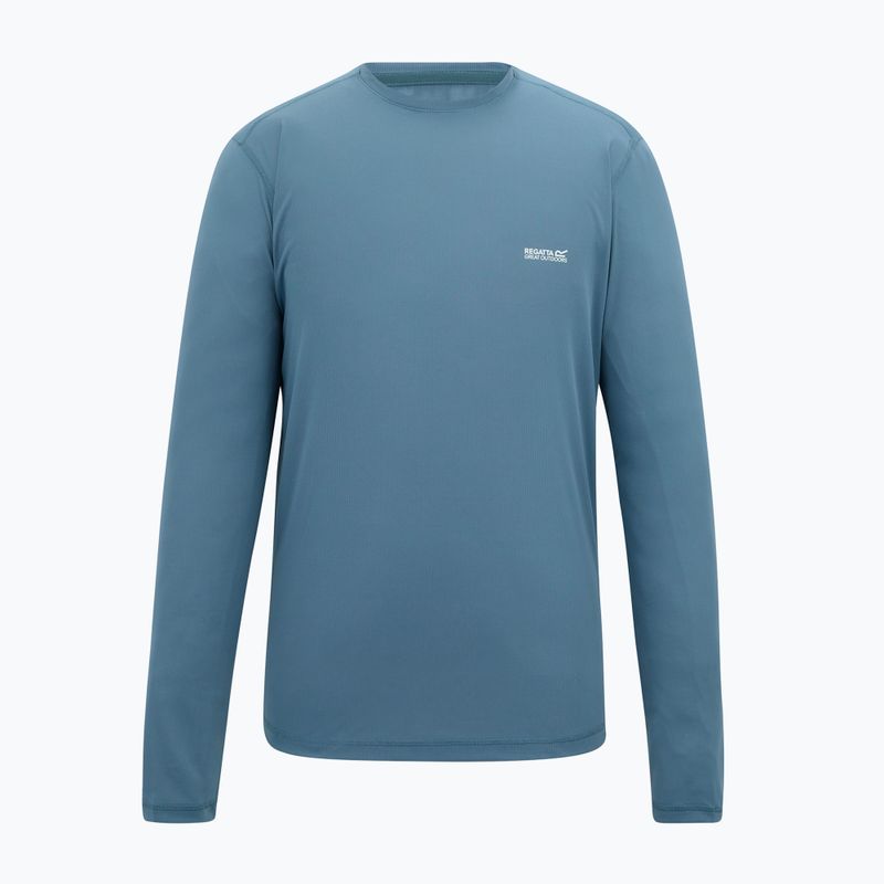 Longsleeve de trekking pentru bărbați REGATTA Mindoi Anti Insect china blue 5