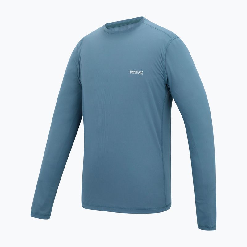 Longsleeve de trekking pentru bărbați REGATTA Mindoi Anti Insect china blue 7