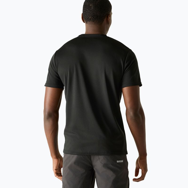 Tricou de trekking pentru bărbați REGATTA Fingal black 3