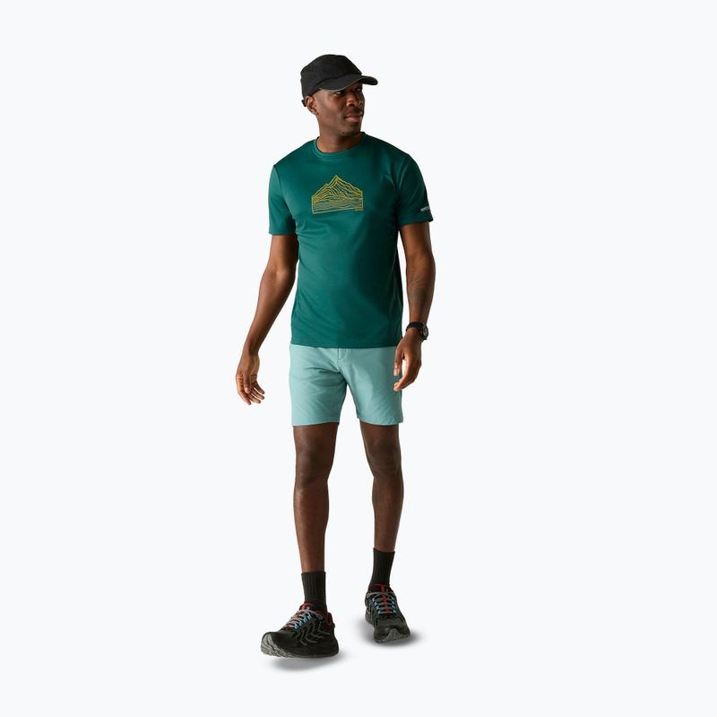 Tricou de trekking pentru bărbați REGATTA Fingal mediterranea 2