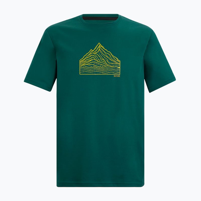 Tricou de trekking pentru bărbați REGATTA Fingal mediterranea 5