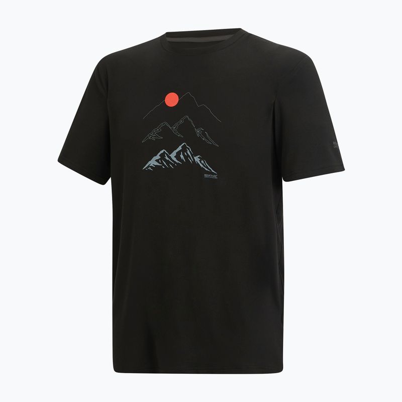 Tricou de trekking pentru bărbați REGATTA Fingal Stretch black 7