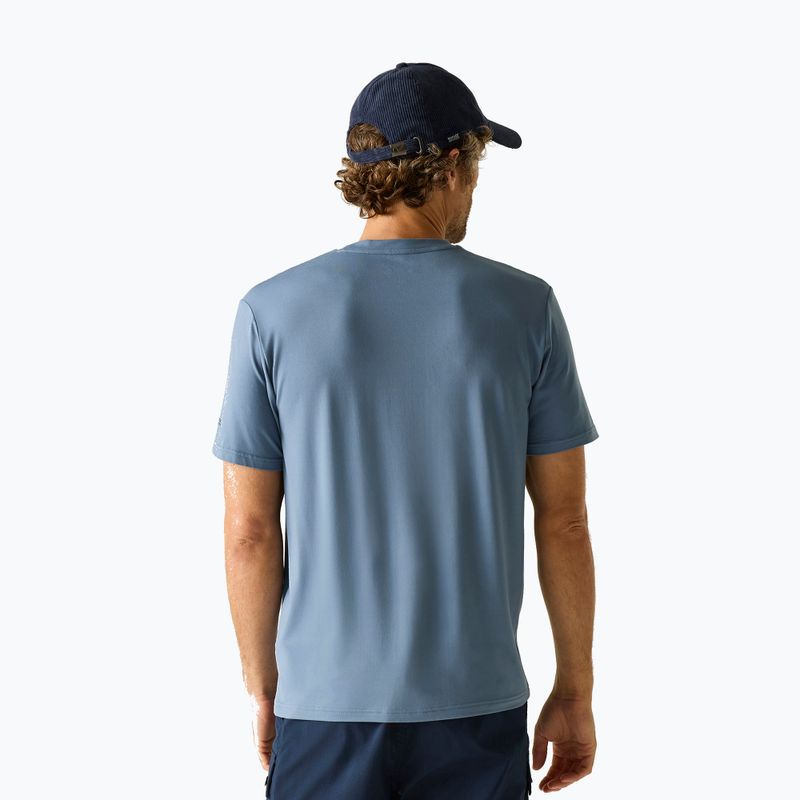 Tricou de trekking pentru bărbați REGATTA Fingal Stretch china blue 3