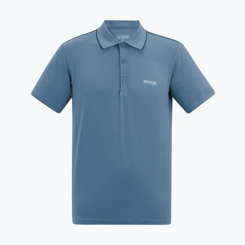 Tricou de trekking pentru bărbați REGATTA Polo Maverikstretch china blue 5
