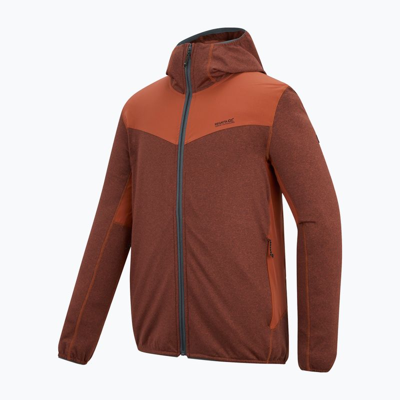 Bluză de trekking pentru bărbați REGATTA Finchadale Midlayer brick 8