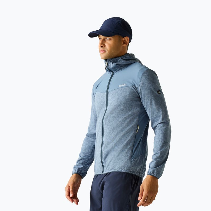 Bluză de trekking pentru bărbați REGATTA Finchadale Midlayer china blue