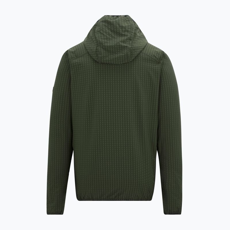 Bluză fleece pentru bărbați REGATTA Alven dark khaki/black 6