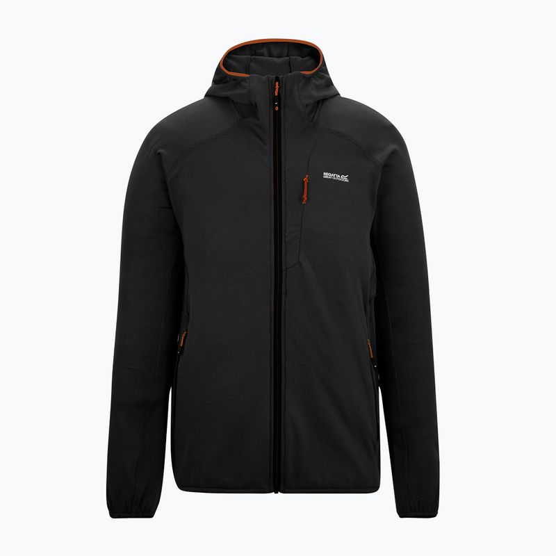Bluză de trekking pentru bărbați REGATTA Kadley Midlayer black 7