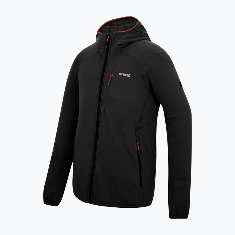 Bluză de trekking pentru bărbați REGATTA Kadley Midlayer black 9