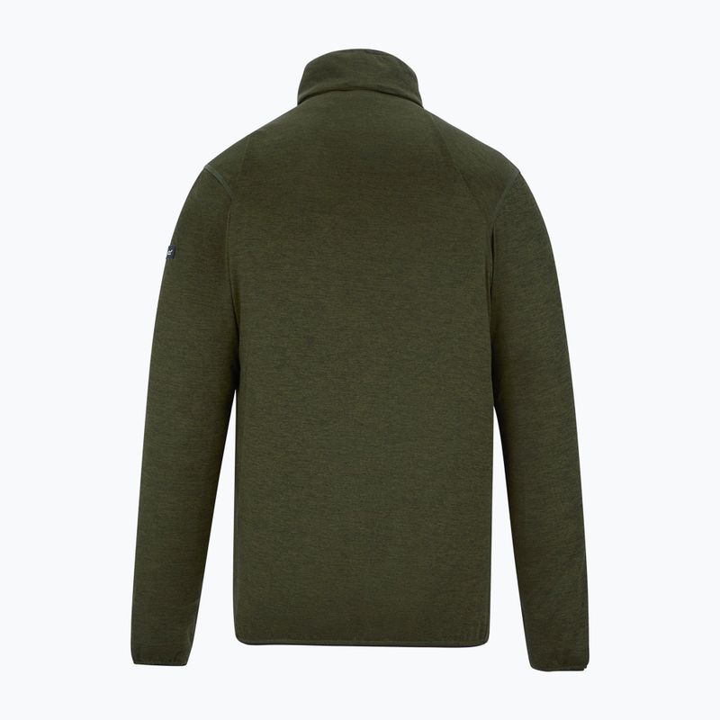 Bluză de trekking pentru bărbați REGATTA Hillden Midlayer dark khaki 6