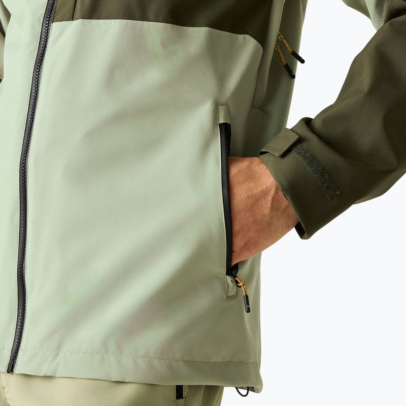 Geacă de ploaie pentru bărbați REGATTA Waterproof Shell Bosfield light sage/dark khaki 8