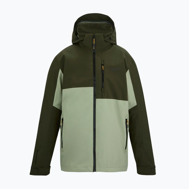 Geacă de ploaie pentru bărbați REGATTA Waterproof Shell Bosfield light sage/dark khaki 9