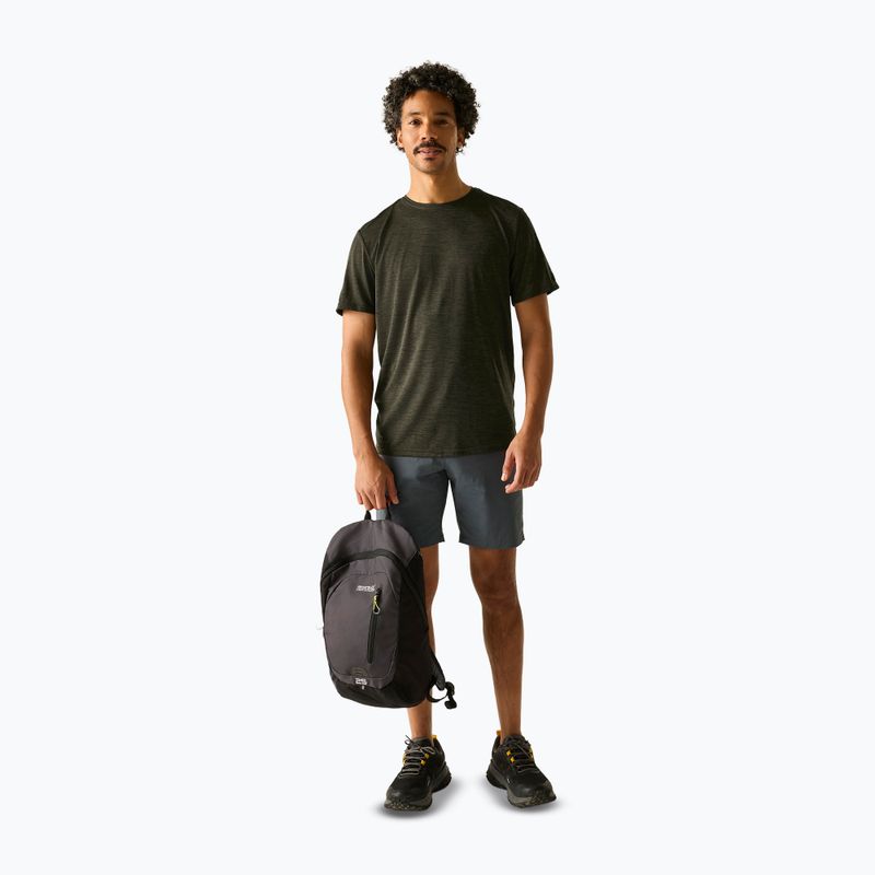 Tricou de trekking pentru bărbați REGATTA Fingal Edition dark khaki 2