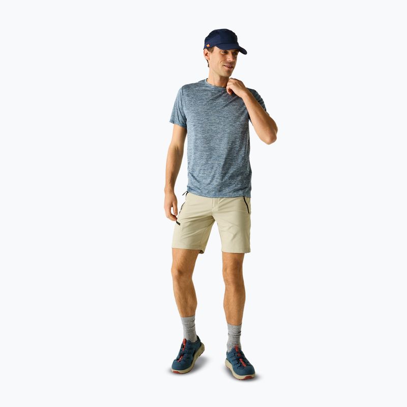 Tricou de trekking pentru bărbați REGATTA Fingal Edition china blue 2