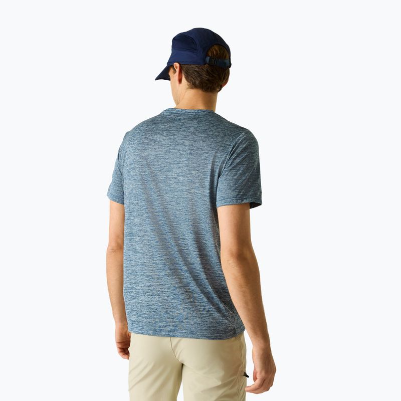 Tricou de trekking pentru bărbați REGATTA Fingal Edition china blue 3