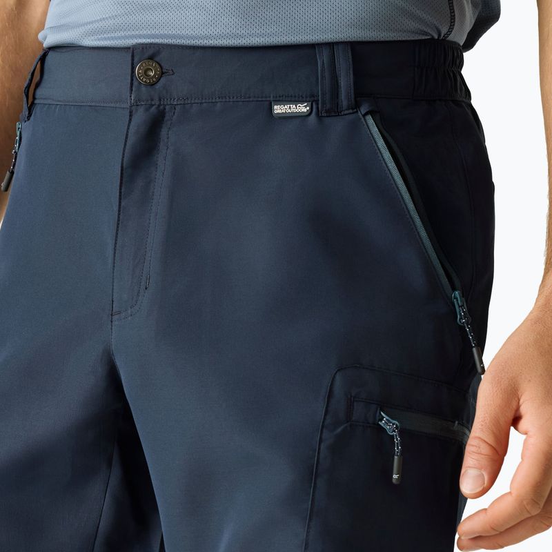 Pantaloni scurți de trekking pentru bărbați REGATTA Leesville III navy 4
