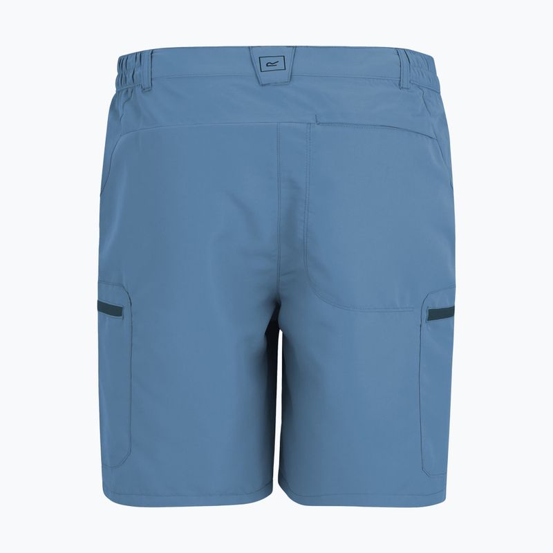 Pantaloni scurți de trekking pentru bărbați REGATTA Leesville III china blue 6