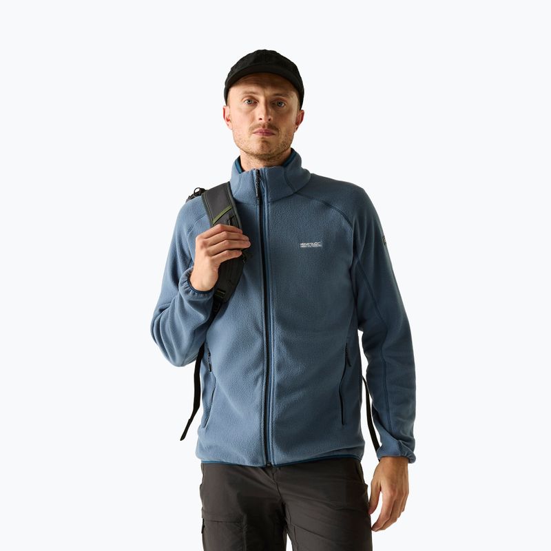 Bluză fleece pentru bărbați REGATTA Hadfield china blue