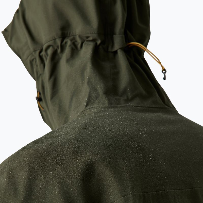 Geacă de ploaie pentru bărbați REGATTA Birchdale II dark khaki/black 8