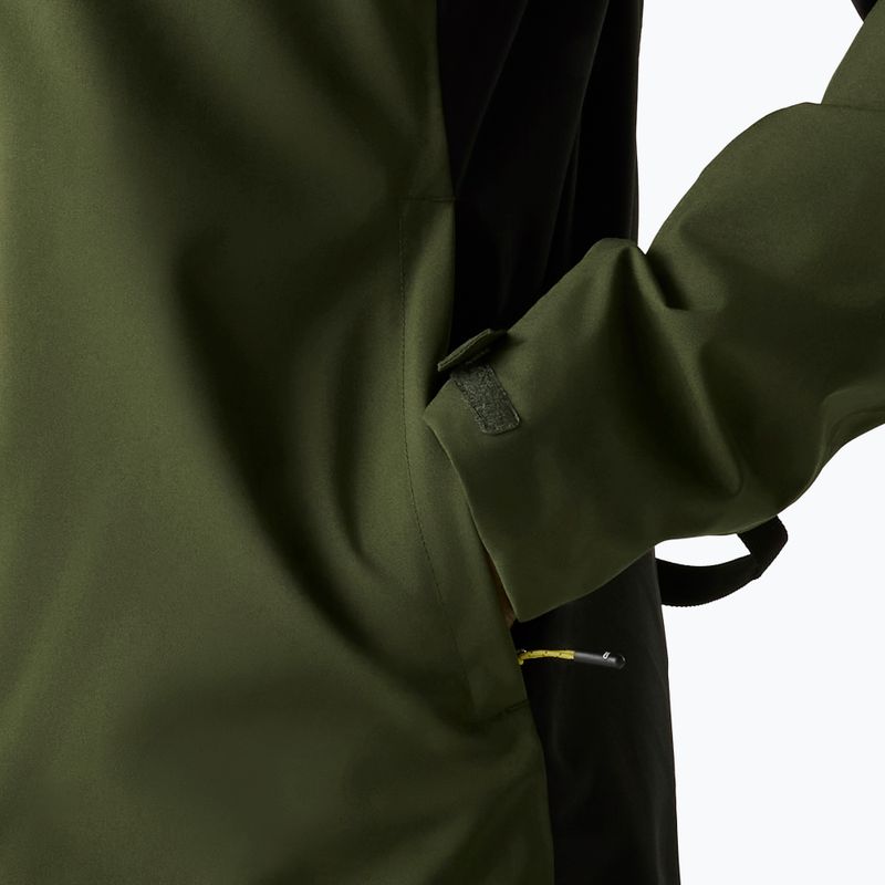 Geacă de ploaie pentru bărbați REGATTA Birchdale II dark khaki/black 10
