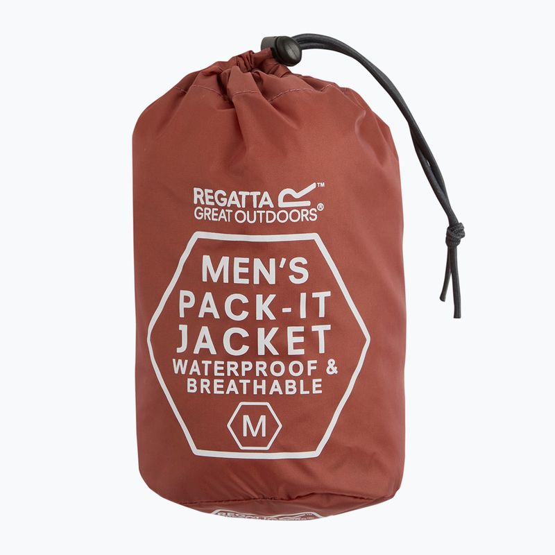 Geacă de ploaie pentru bărbați Regatta Pack-It III brick 13