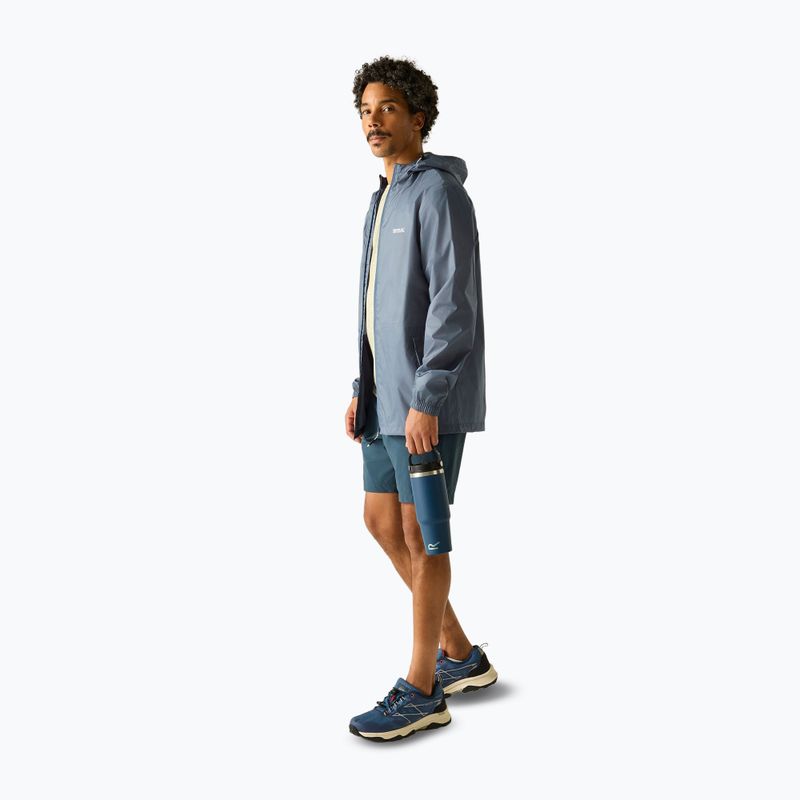 Geacă de ploaie pentru bărbați REGATTA Pack-It III china blue 2