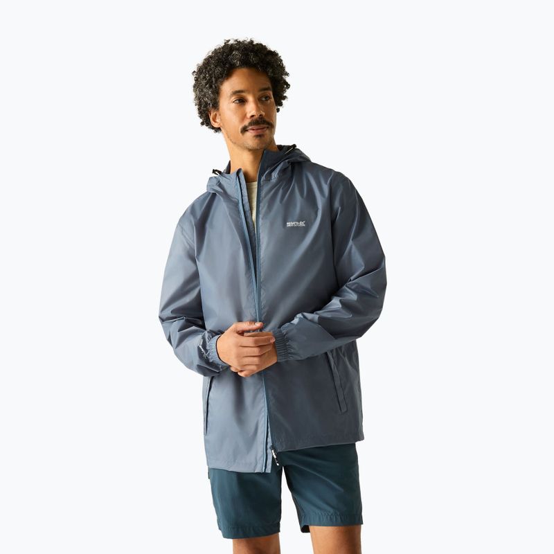 Geacă de ploaie pentru bărbați REGATTA Pack-It III china blue 4
