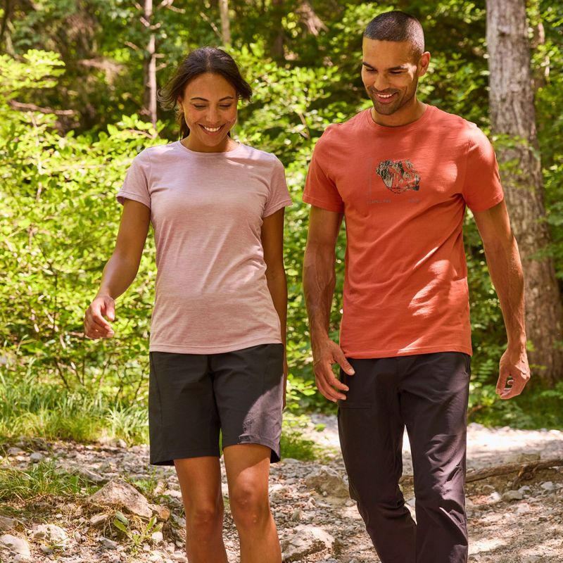 Tricou de trekking pentru femei REGATTA Fingal Edition powder lilac 4