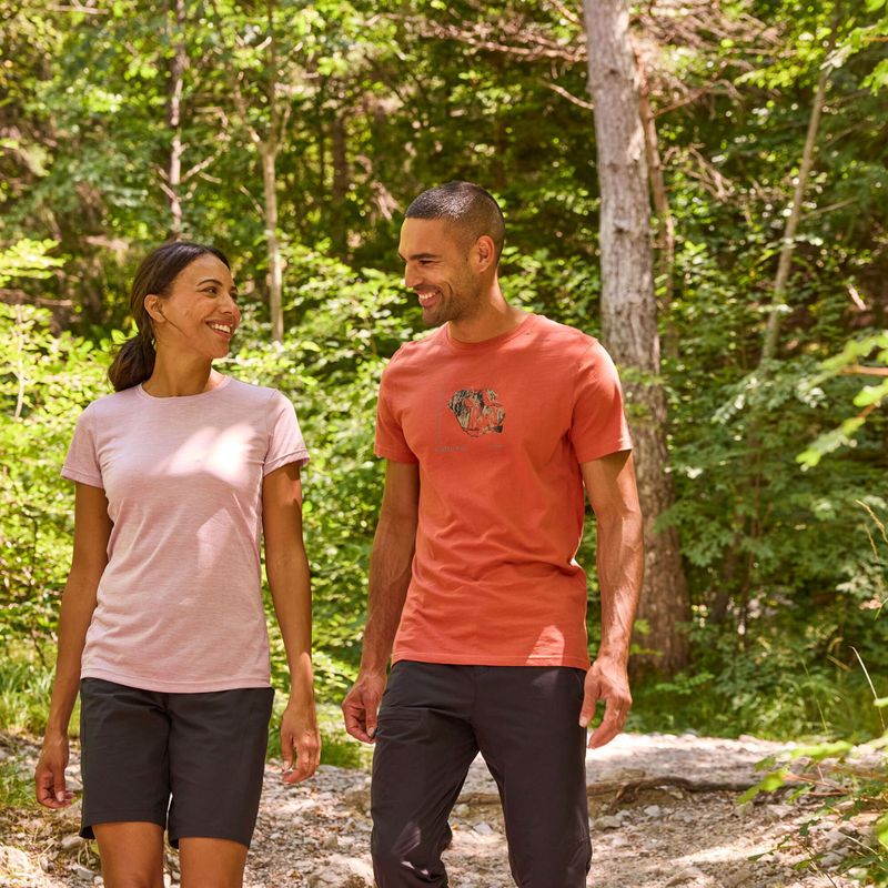 Tricou de trekking pentru femei REGATTA Fingal Edition powder lilac 5