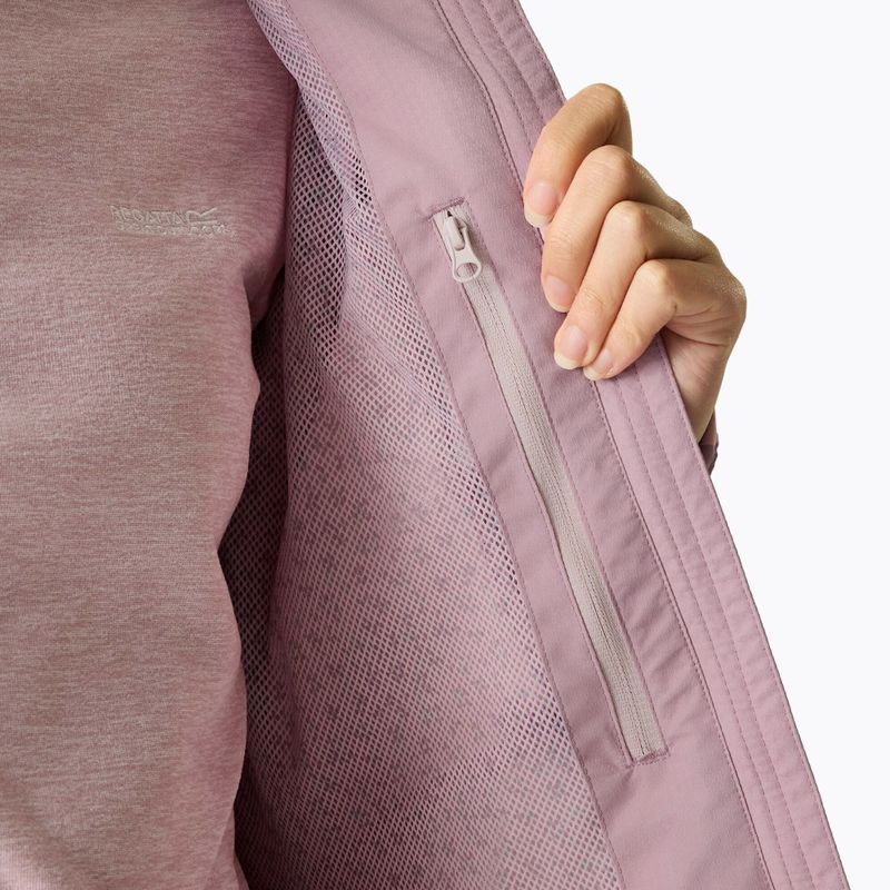 Geacă de ploaie pentru femei REGATTA Hamara IV powder lilac 6