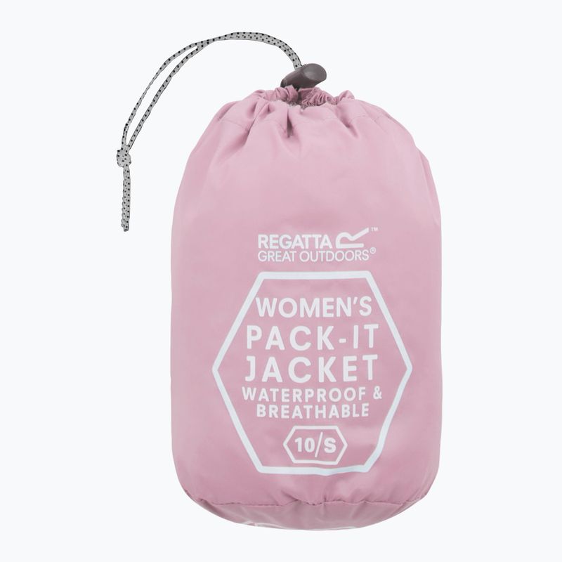 Geacă de ploaie damă REGATTA Pack-It III powder lilac 10