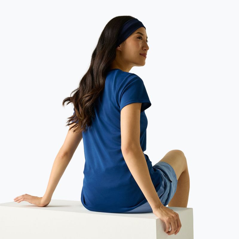 Tricou de trekking pentru femei REGATTA Fingal aviator blue 4
