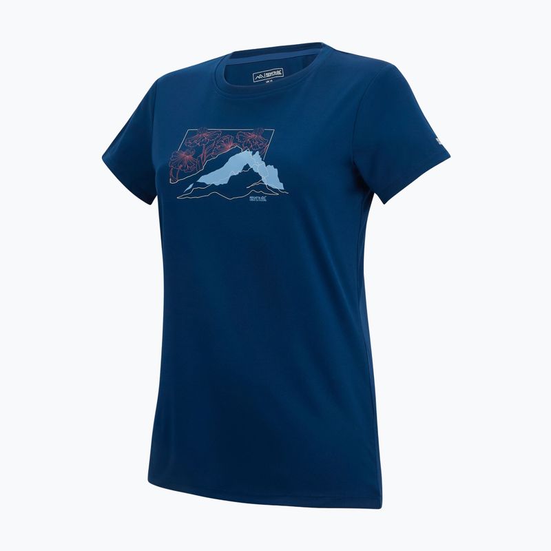 Tricou de trekking pentru femei REGATTA Fingal aviator blue 7