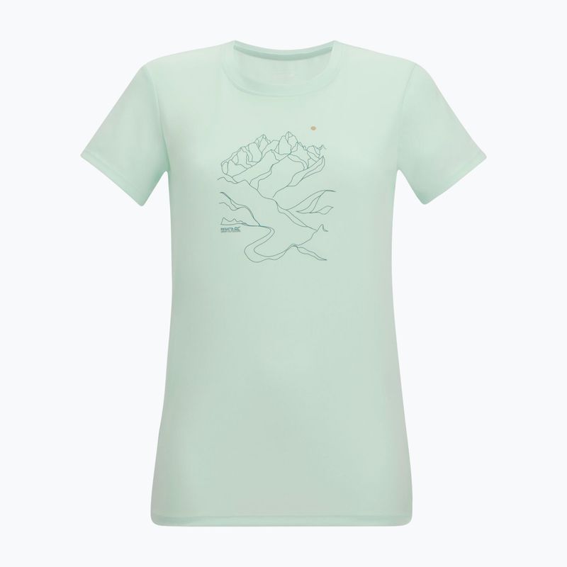 Tricou de trekking pentru femei REGATTA Fingal ocean mist 5