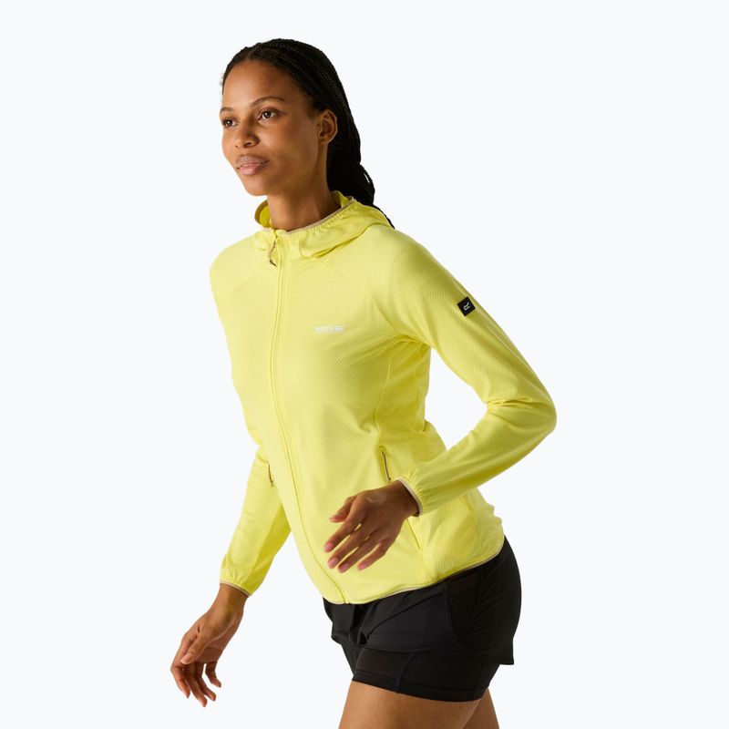 Bluză de trekking pentru femei REGATTA Huntdale canary yellow 4